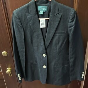 Lauren Linen Black Blazer